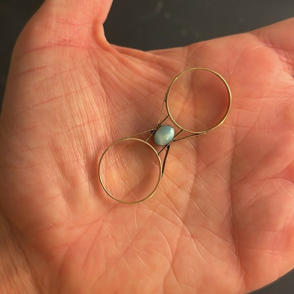 14k gold reversible ring - Picture 3 of 6